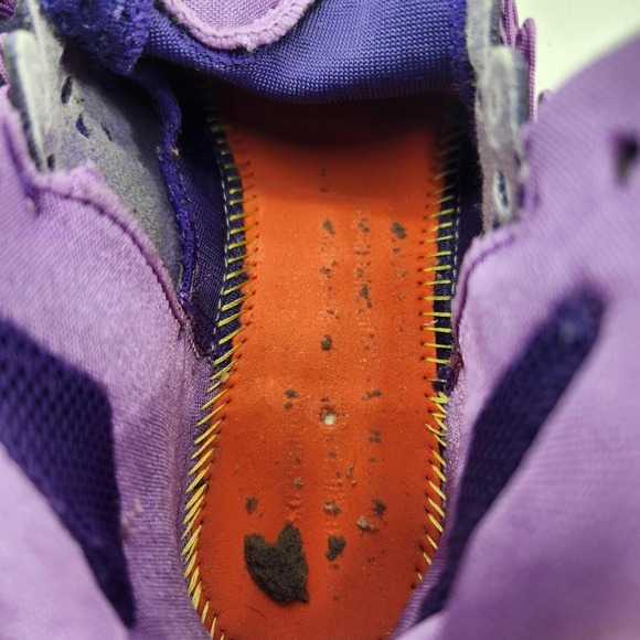 Nike Hyperdunk 2013 Shoes Sneakers Boys 5.5 Purple Basketball 599527-500 - Picture 8 of 9